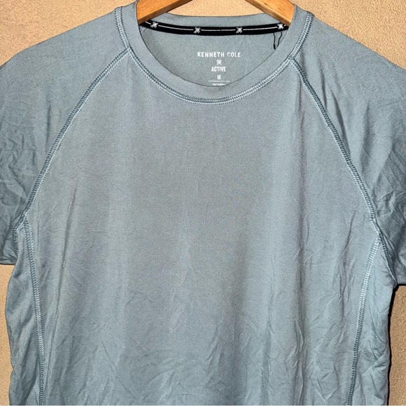 Kenneth Cole active Gray Short Sleeve Tee Relaxed Fit NWOT - Picture 2 of 4
